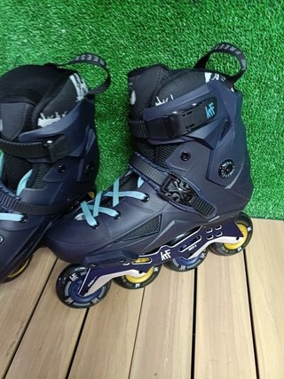 KRF FRS HARKON 4X80 BLACK-BLUE PATINETES
