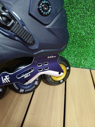 KRF FRS HARKON 4X80 BLACK-BLUE PATINETES