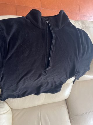 Sudadera negra chica talla XS