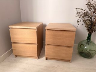 Juego 2 mesitas Storklinta Ikea