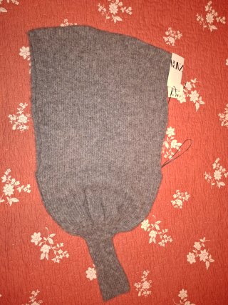 Jersey asimetrico Zara Gris Talla M