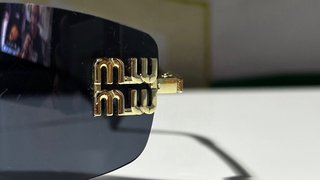 Gafas de sol Miu Miu sin montura