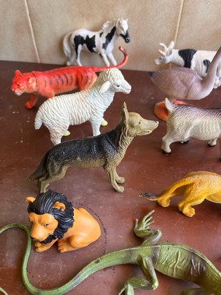 Lote Juguetes Animales Granja y Salvajes