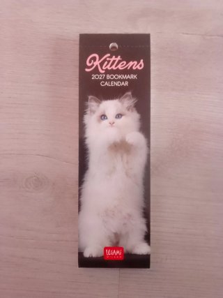 Calendario segnalibro 2027 Kittens