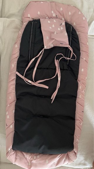 Saco Carro marca Clic Rosa Estampado Árboles