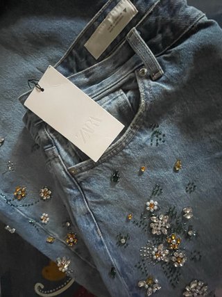 JEANS ZARA VIRAL Y AGOTADO, NUEVO TALLA 46