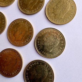 Lote 15 monedas 1 pta 1980 España 82 – ★80 ★81 ★82