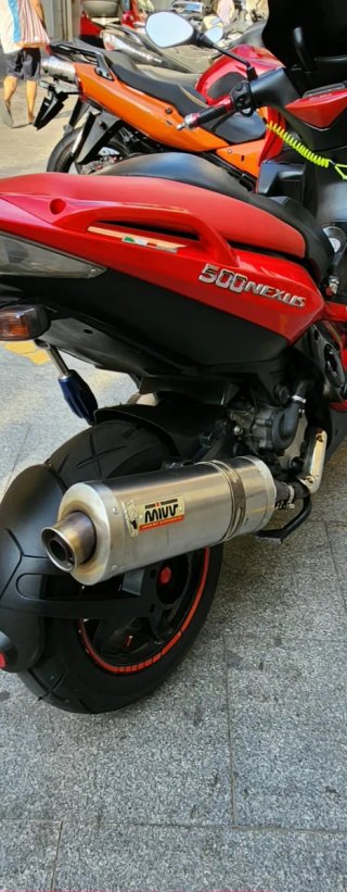 Gilera Nexus 500cc Roja