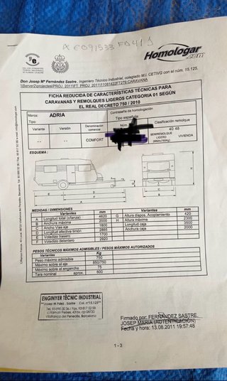 CARAVANA 750KG | SIN HUMEDADES | LISTA PARA VIAJAR