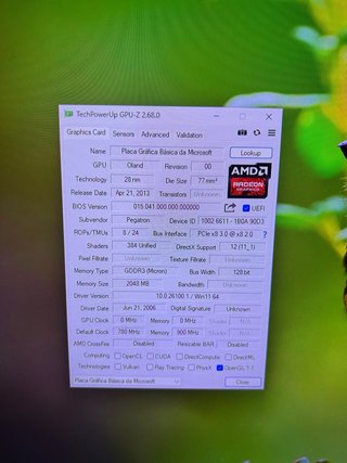 Computador i5, 8GB RAM, 120GB SSD + teclado e rato