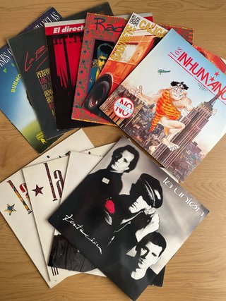 Lote 11 Vinilos Pop/Rock Español