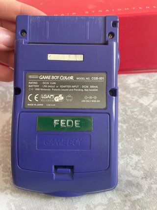Nintendo Game Boy Color Viola + 3 Giochi