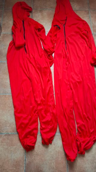 Disfraz mono rojo talla adulto M Y NIÑ@ de 10 a 12