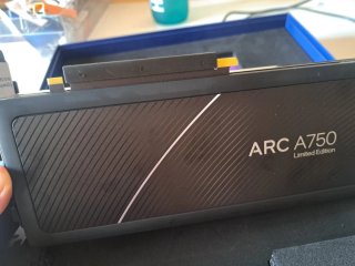 Intel ARC A750 Limited Edition 8GB GDDR6