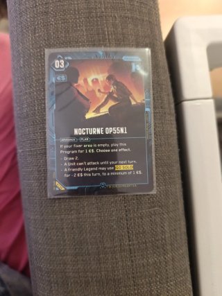 Cyberpunk TCG Carta Nocturne