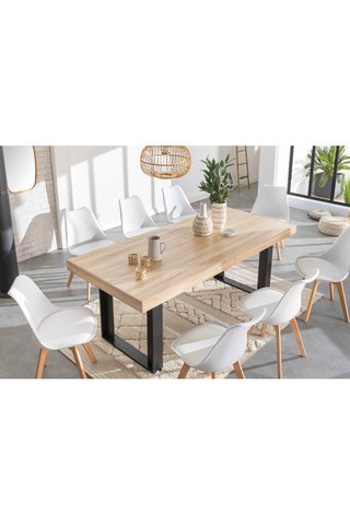 Mesa extensible Brixton 200/300x75x90cm