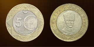 🇹🇷 Turquía 🇹🇷 Moneda conmemorativa