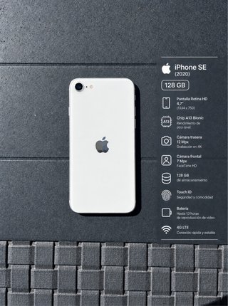 iPhone SE (2da Gen) 2020 Blanco