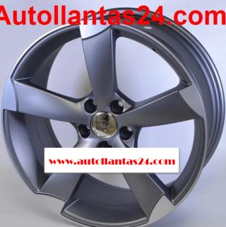 Juego 4 llantas audi rootorsa antracita 18 r276883