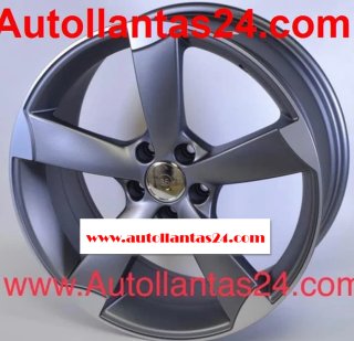Juego 4 llantas audi rootorsa antracita 18 r276883