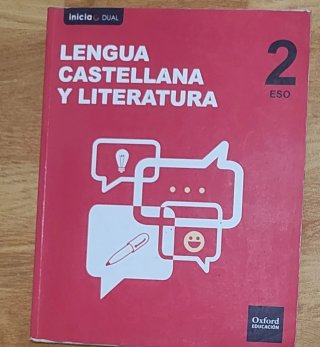 Lengua castellana y literatura, 2 ESO