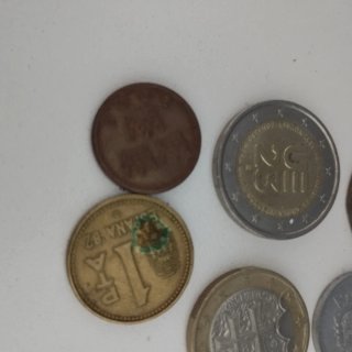 Lote de monedas antiguas