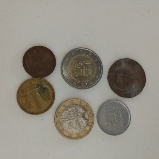 Lote de monedas antiguas