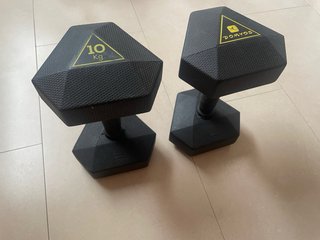 Mancuernas 15kg, 10kg y 5kg
