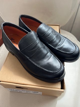 Mocasines niño UNIT piel negro talla 37