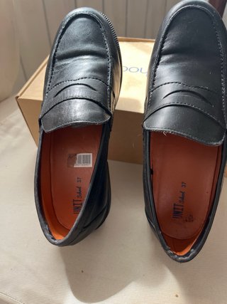 Mocasines niño UNIT piel negro talla 37