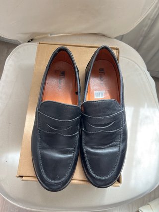 Mocasines niño UNIT piel negro talla 37