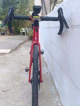 Bici Gravel Carretera Superior Roja
