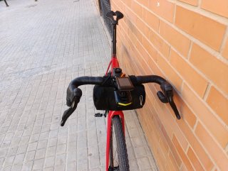 Bici Gravel Carretera Superior Roja