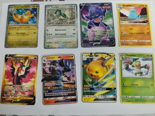 Lote 8 Cartas Pokémon EX GX