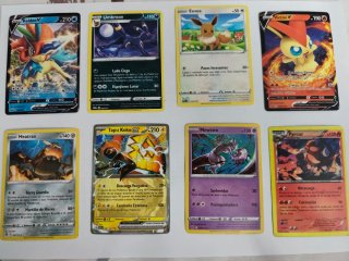 Lote 8 Cartas Pokémon EX GX