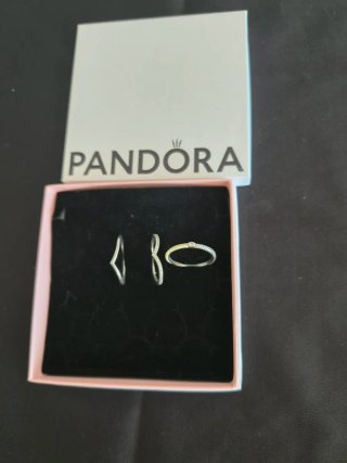 3 Anillos Pandora Plata