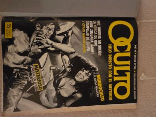 Comic de terror y misterio OCULTO  números 5 y 6