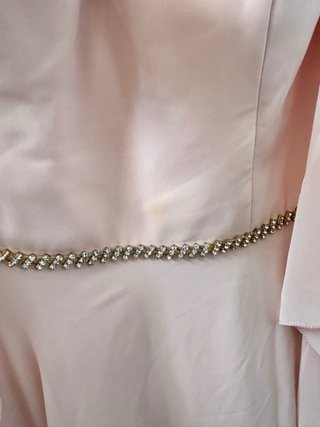 Abito da cerimonia donna rosa taglia 60