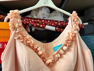 Abito da cerimonia donna rosa taglia 60