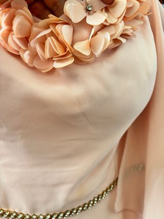 Abito da cerimonia donna rosa taglia 60