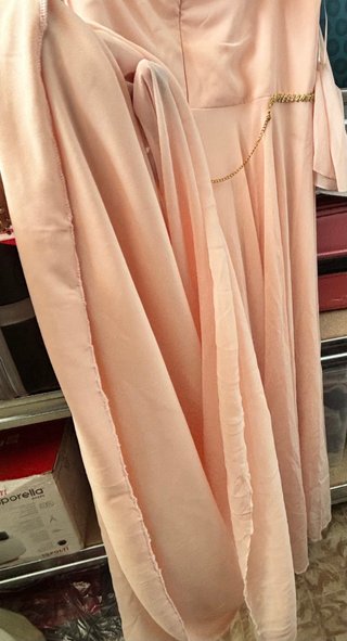 Abito da cerimonia donna rosa taglia 60