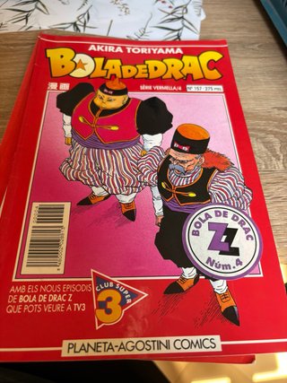 Bola de Drac Sèrie Vermella – 4 cómics catalán