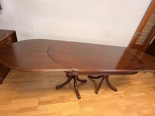 Mesa comedor madera extensible