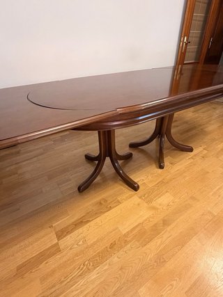 Mesa comedor madera extensible