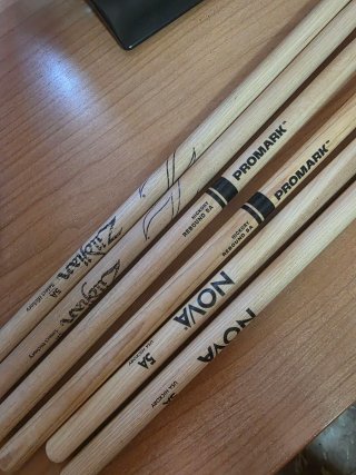 x3 par Baquetas / Nova / Promark / Zildjian