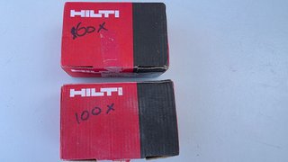 Clavos inox Hilti X-CR 39 P8 S12, aprox. 150 uds
