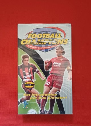 Mazzo Football Champions Sigillato Anno 2001-02