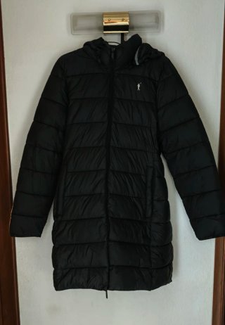 Chaqueta Plumífero Polo Club Negra