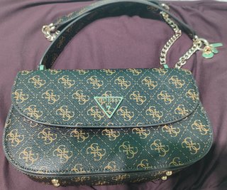 Bolso Guess Marrón y Dorado