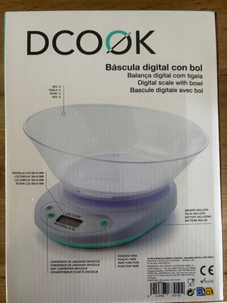 Báscula Cocina Digital Precisión